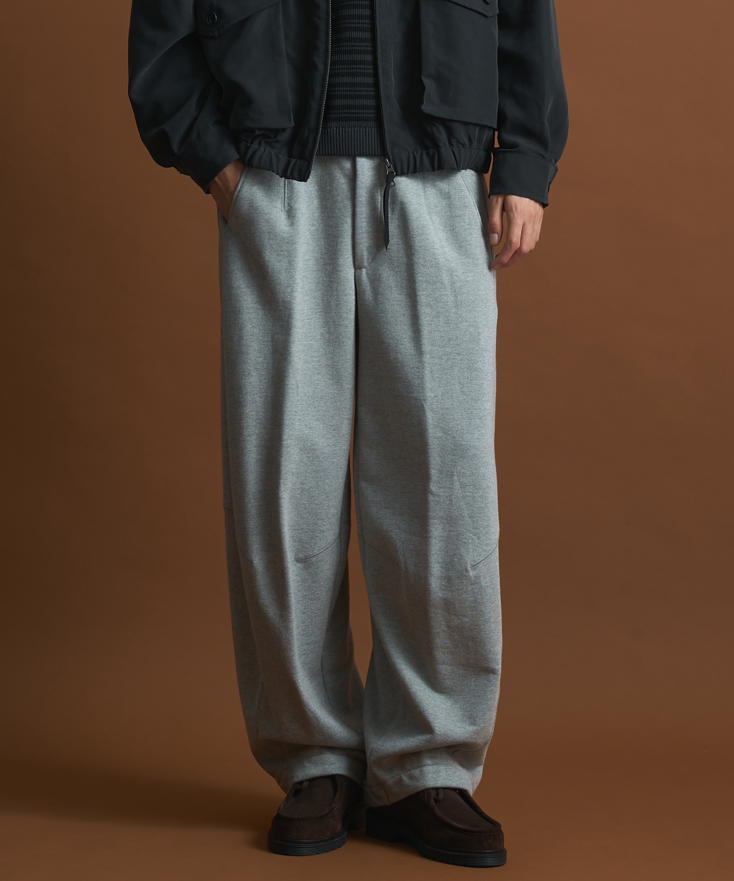 PUBLIC SWEAT バレルパンツ