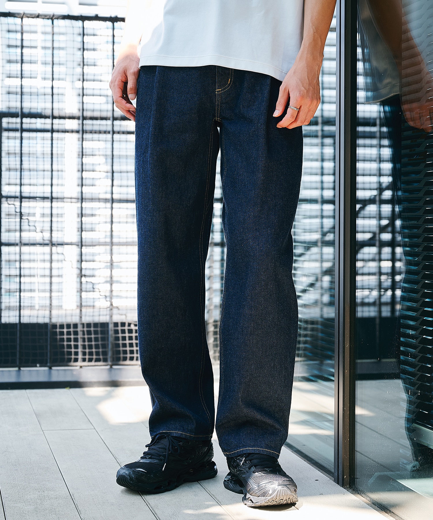 PUBLIC DENIM レギュラーテーパード