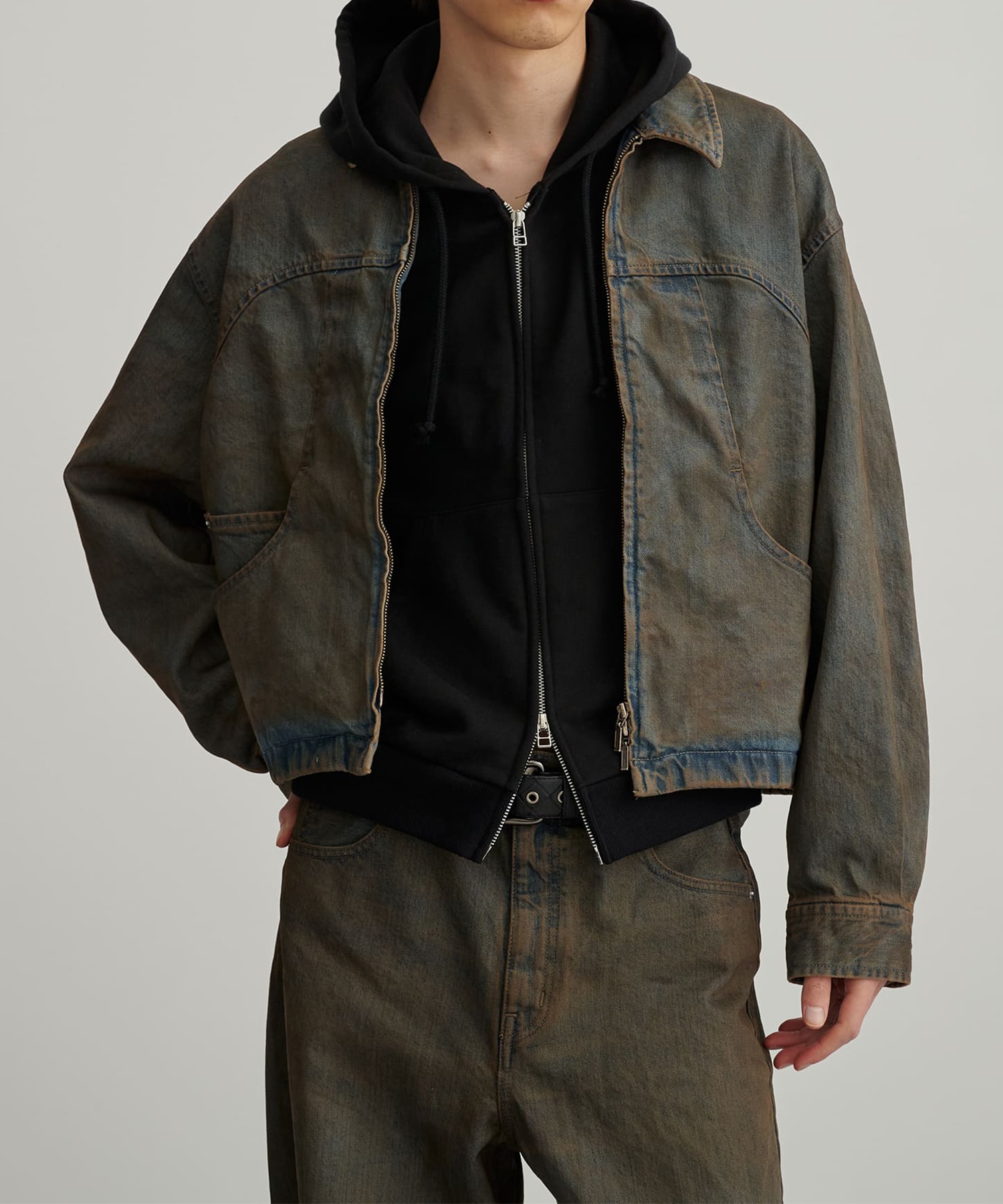 PUBLIC DENIM BLOUSON