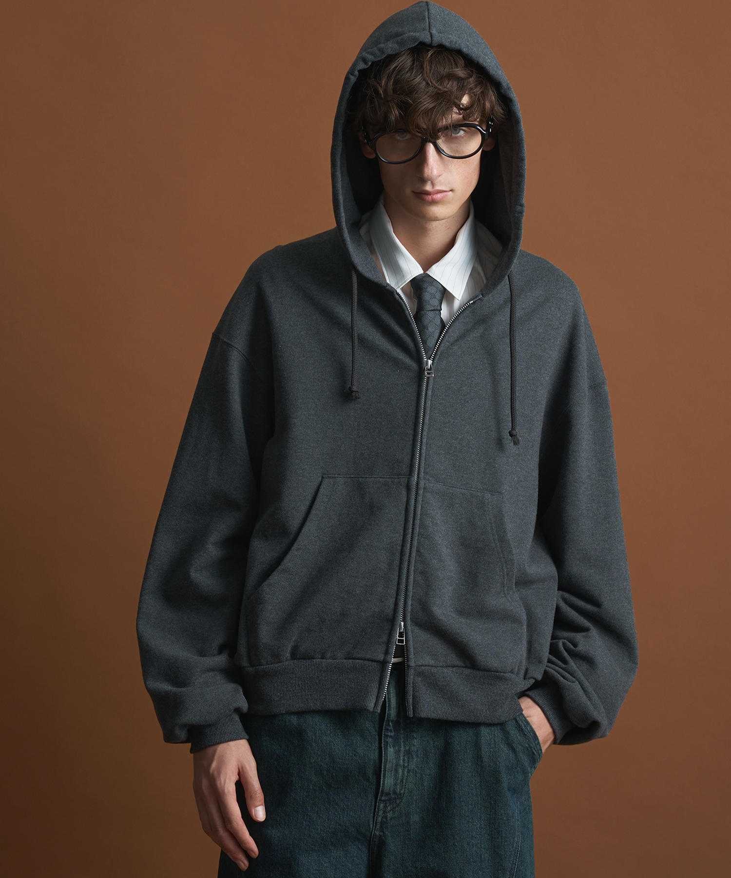PUBLIC SWEATジップパーカー