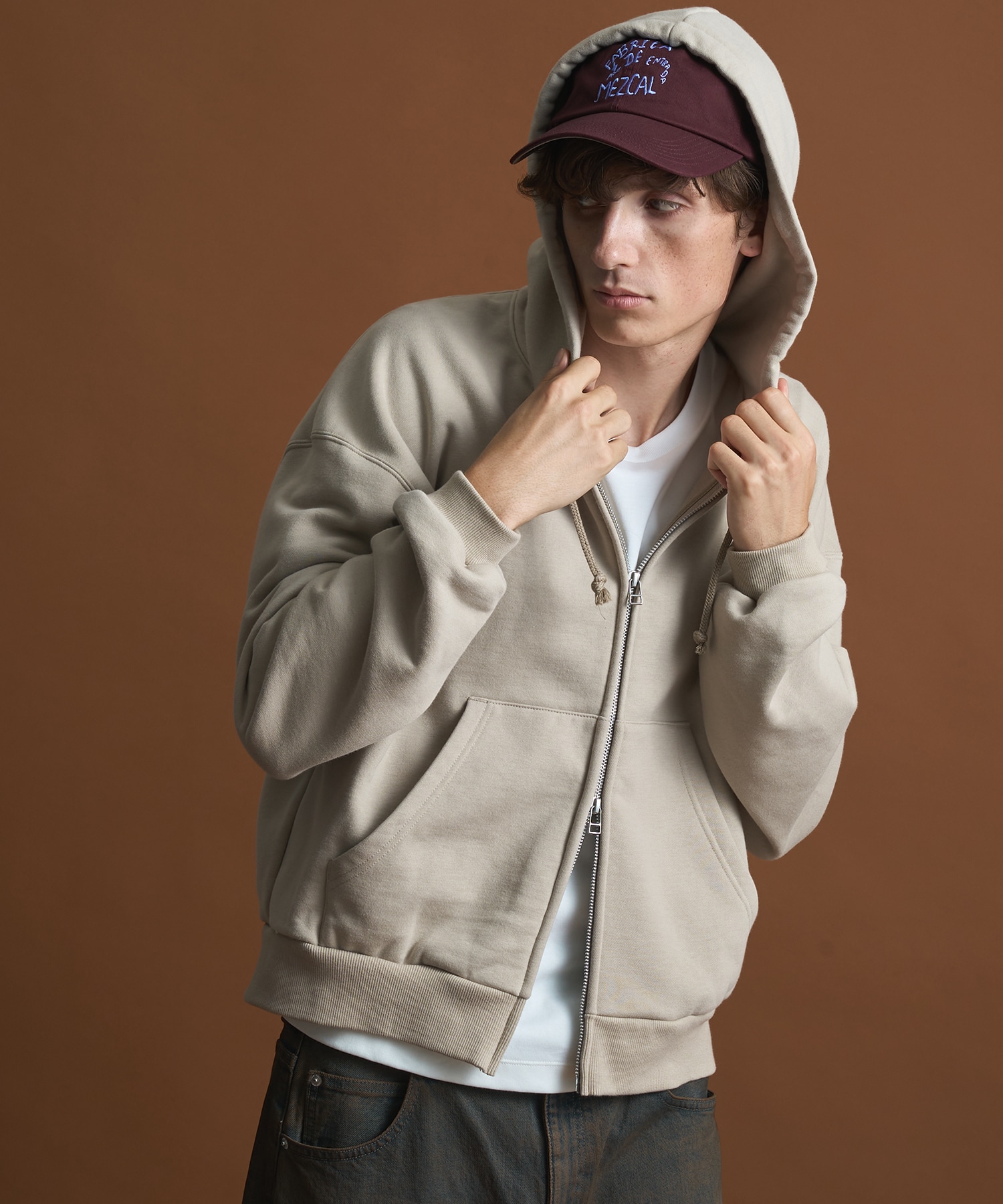 PUBLIC SWEATジップパーカー