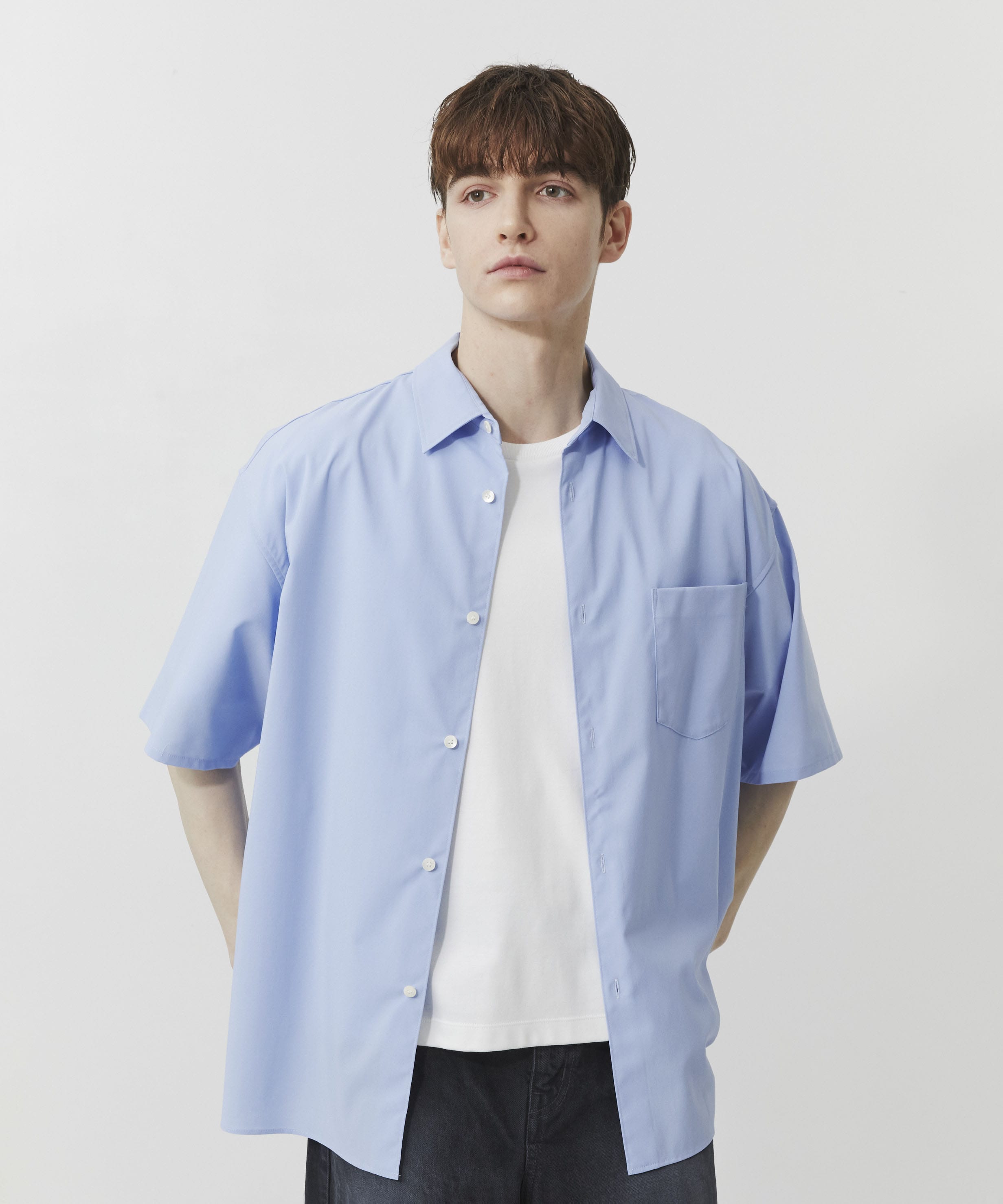 黄ばまない半袖シャツ