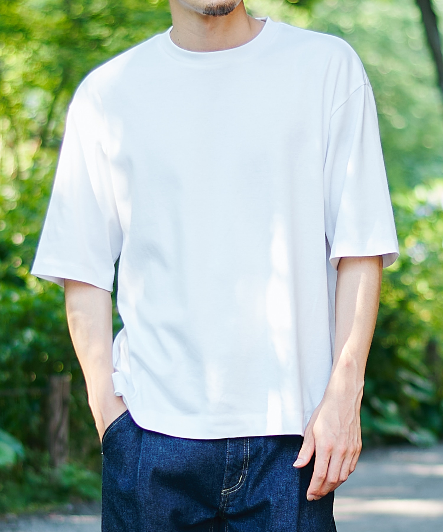黄ばまないTEE