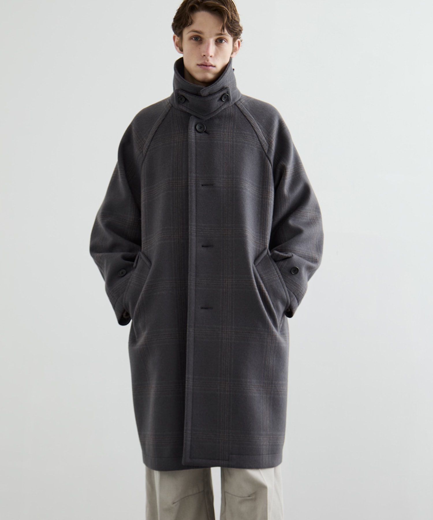 Super140s メルトンバルカラーコート