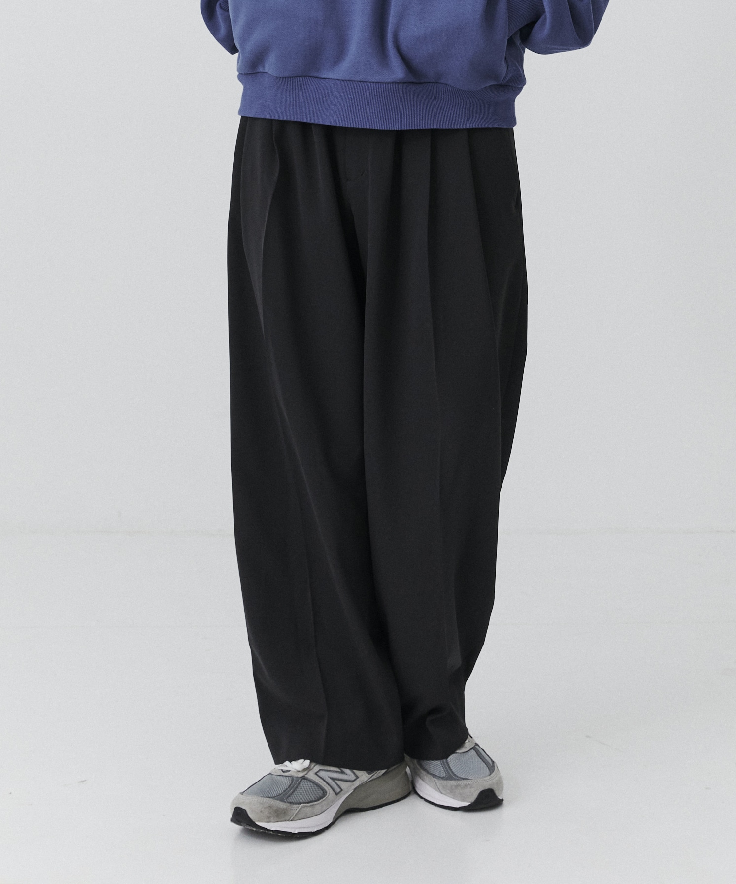 TRIXIONウーリーワイドスラックス