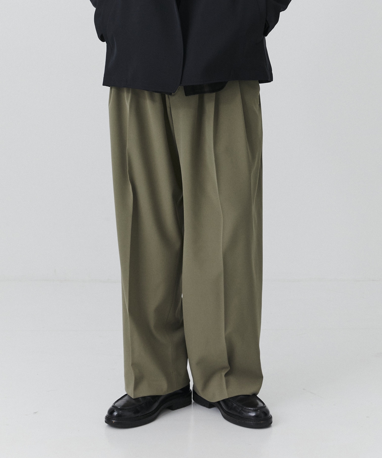 TRIXIONウーリーワイドスラックス