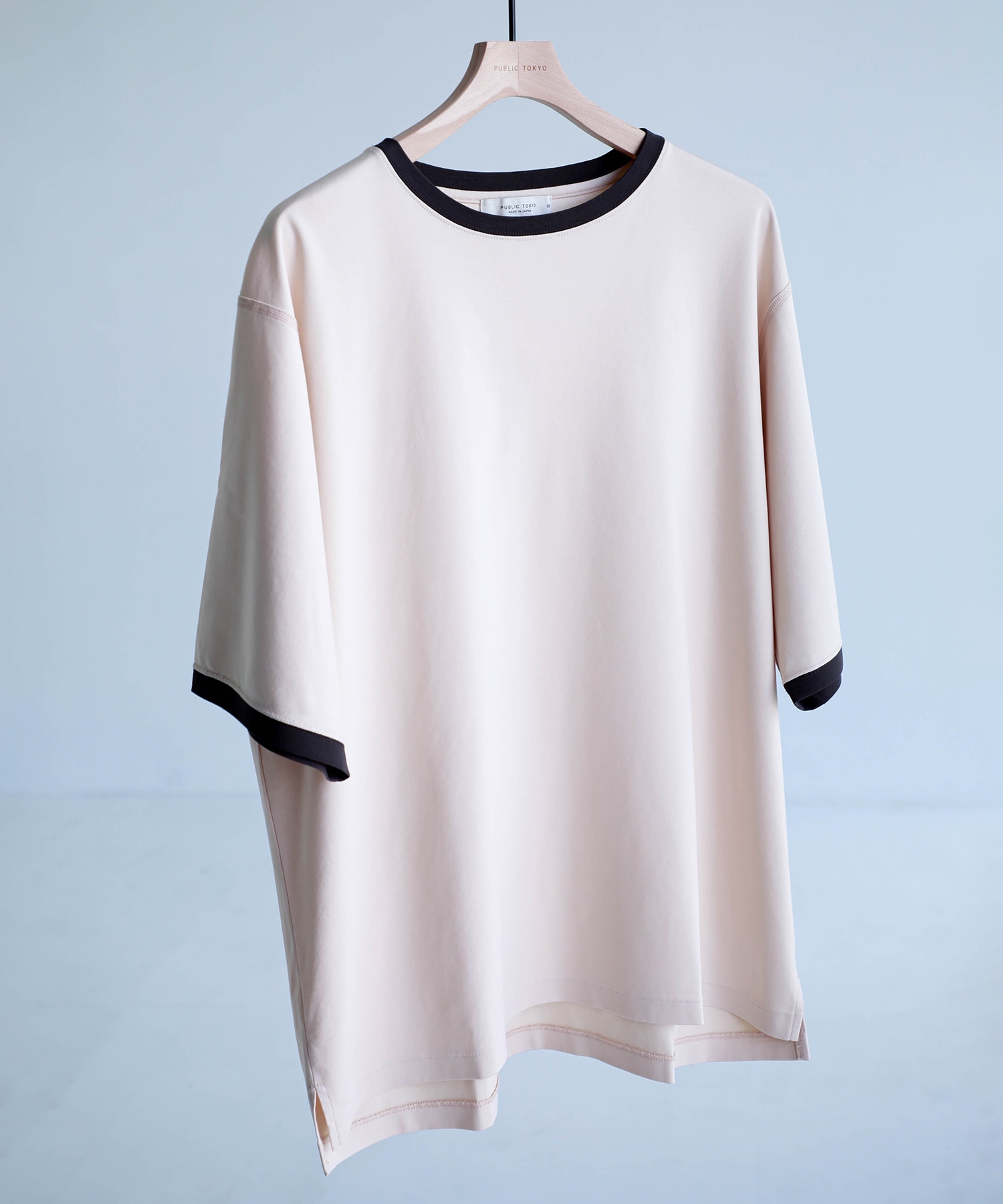 クールタッチコットンリンガーTEE