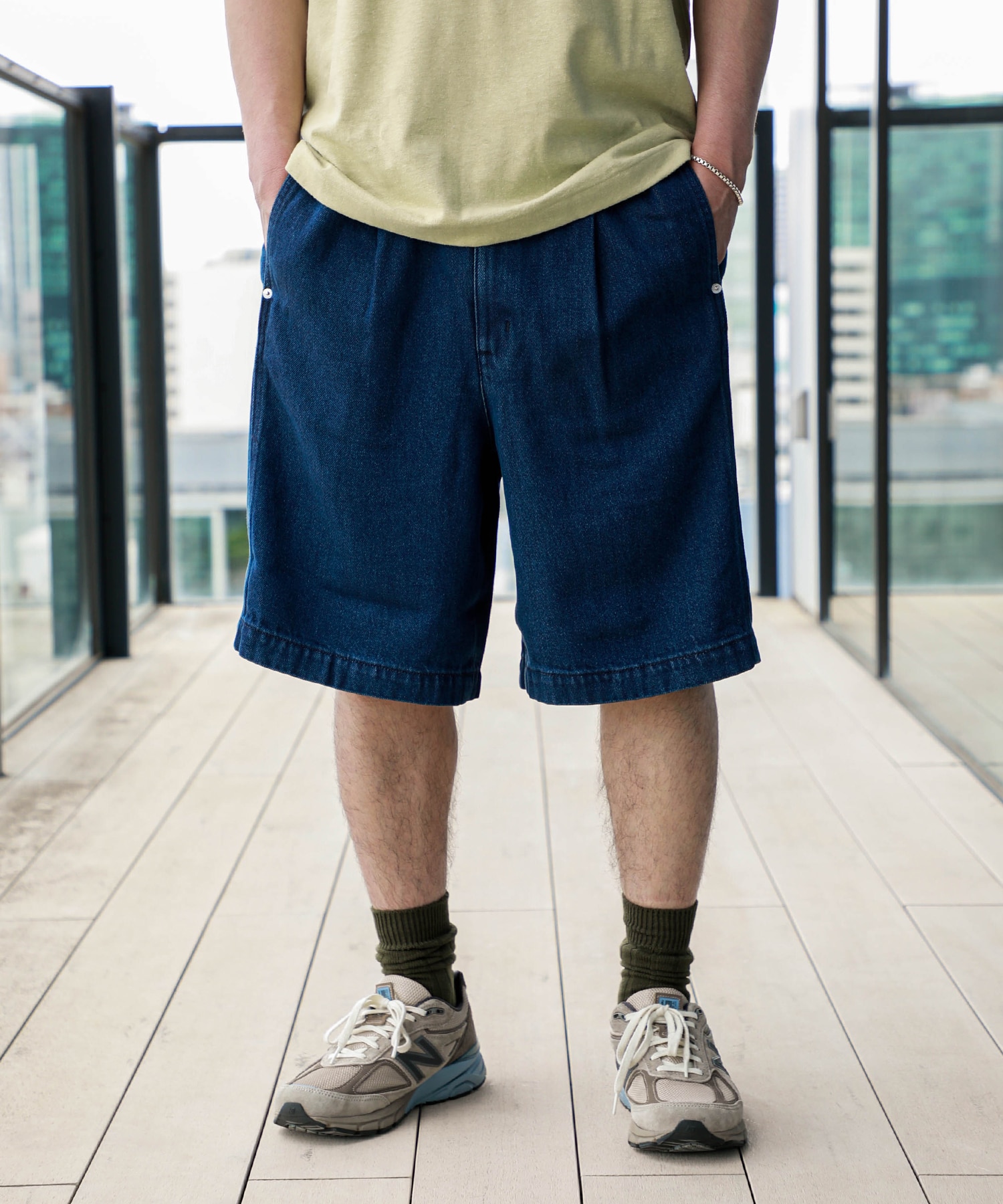 PUBLIC DENIM TRO BUGGY SHORTS