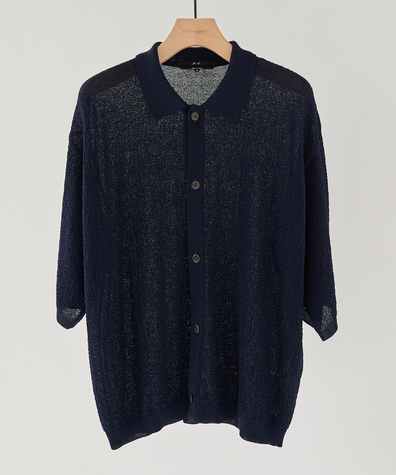 【P.T】Ice cotton Knit Shirts