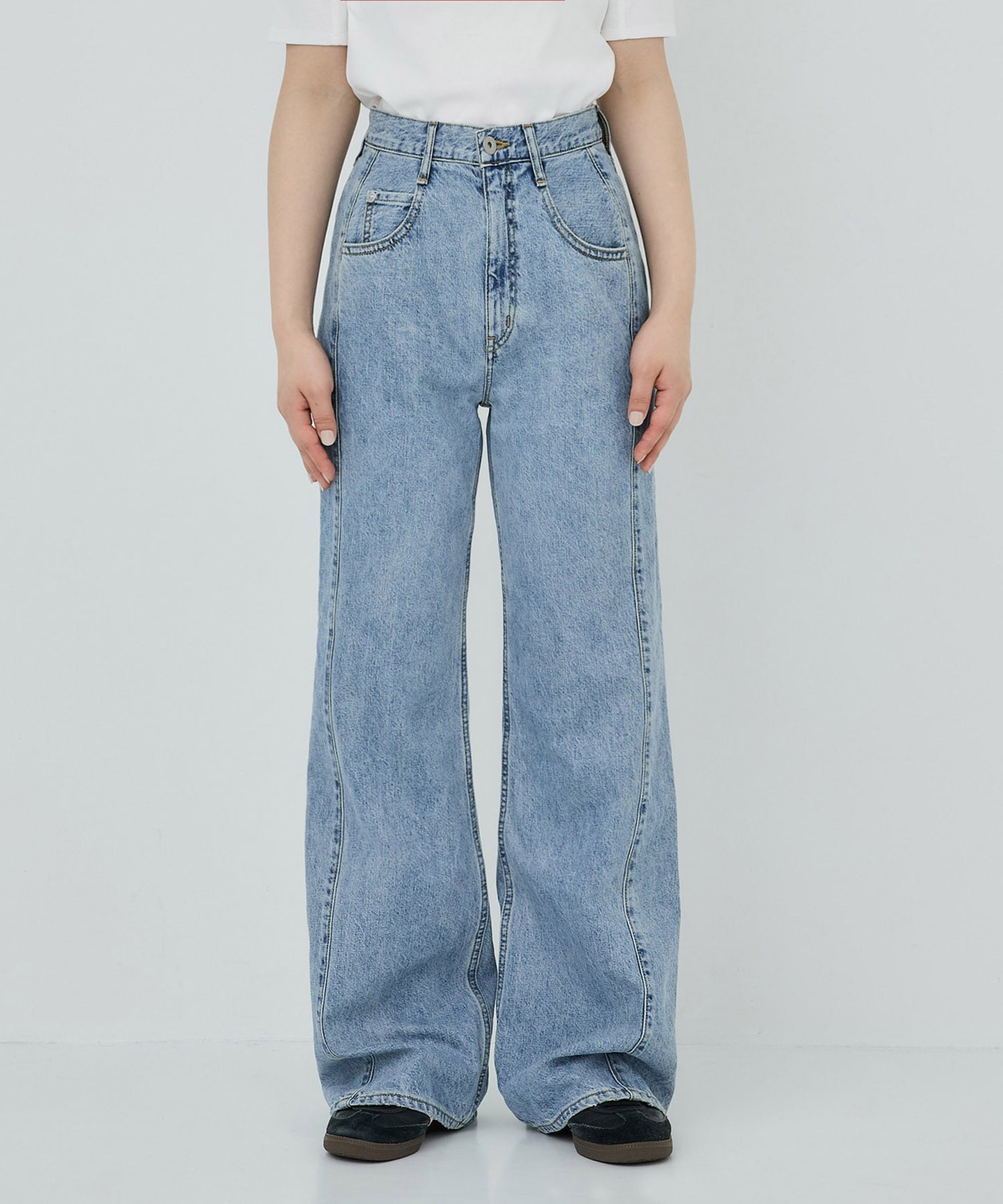 PUBLIC DENIM BLUE RELAX ロング