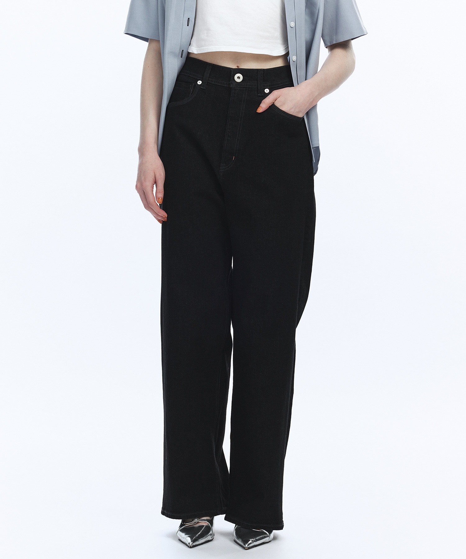 PUBLIC DENIM BLACK ACTIVE
