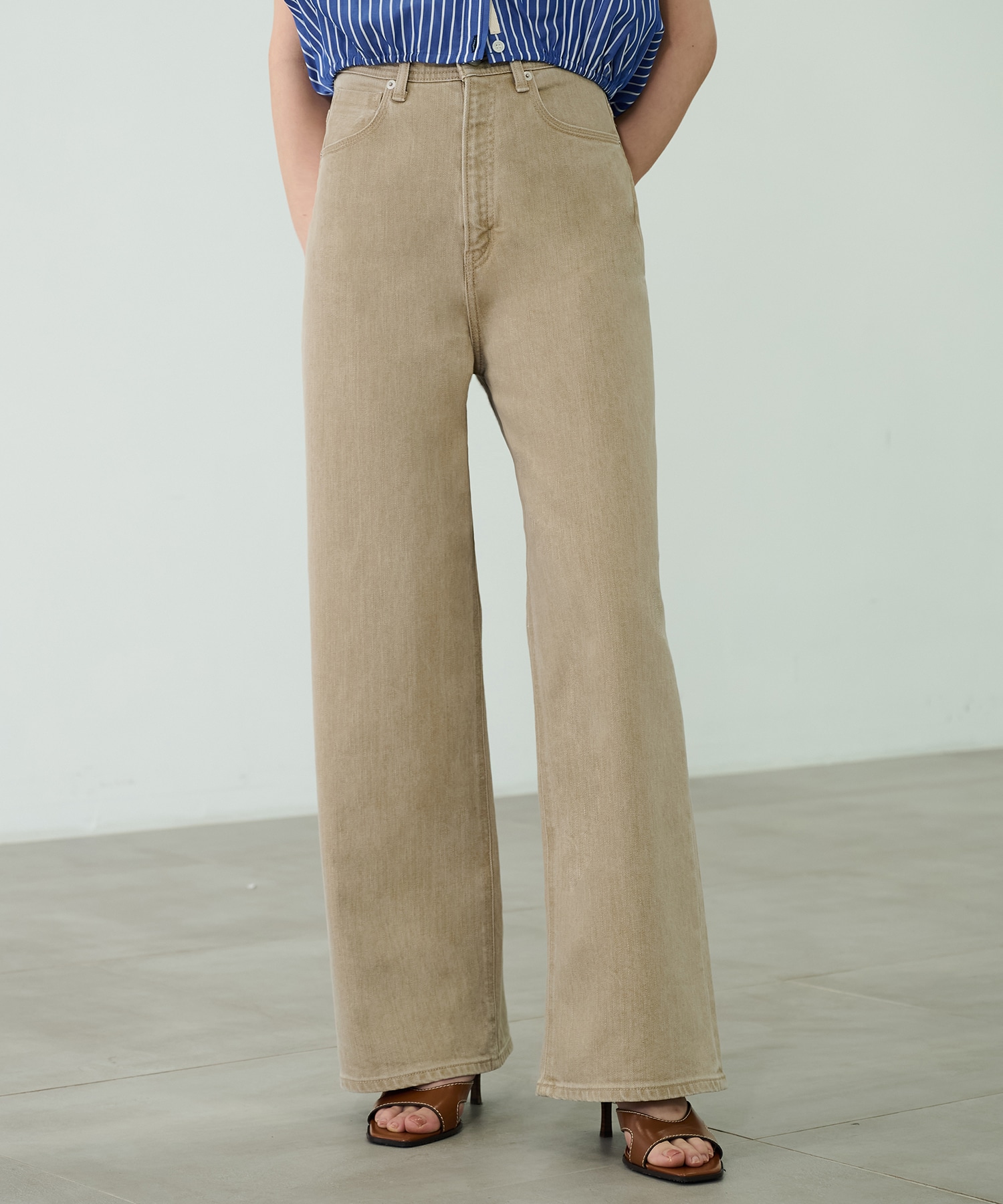 PUBLIC DENIM BEIGE ACTIVE