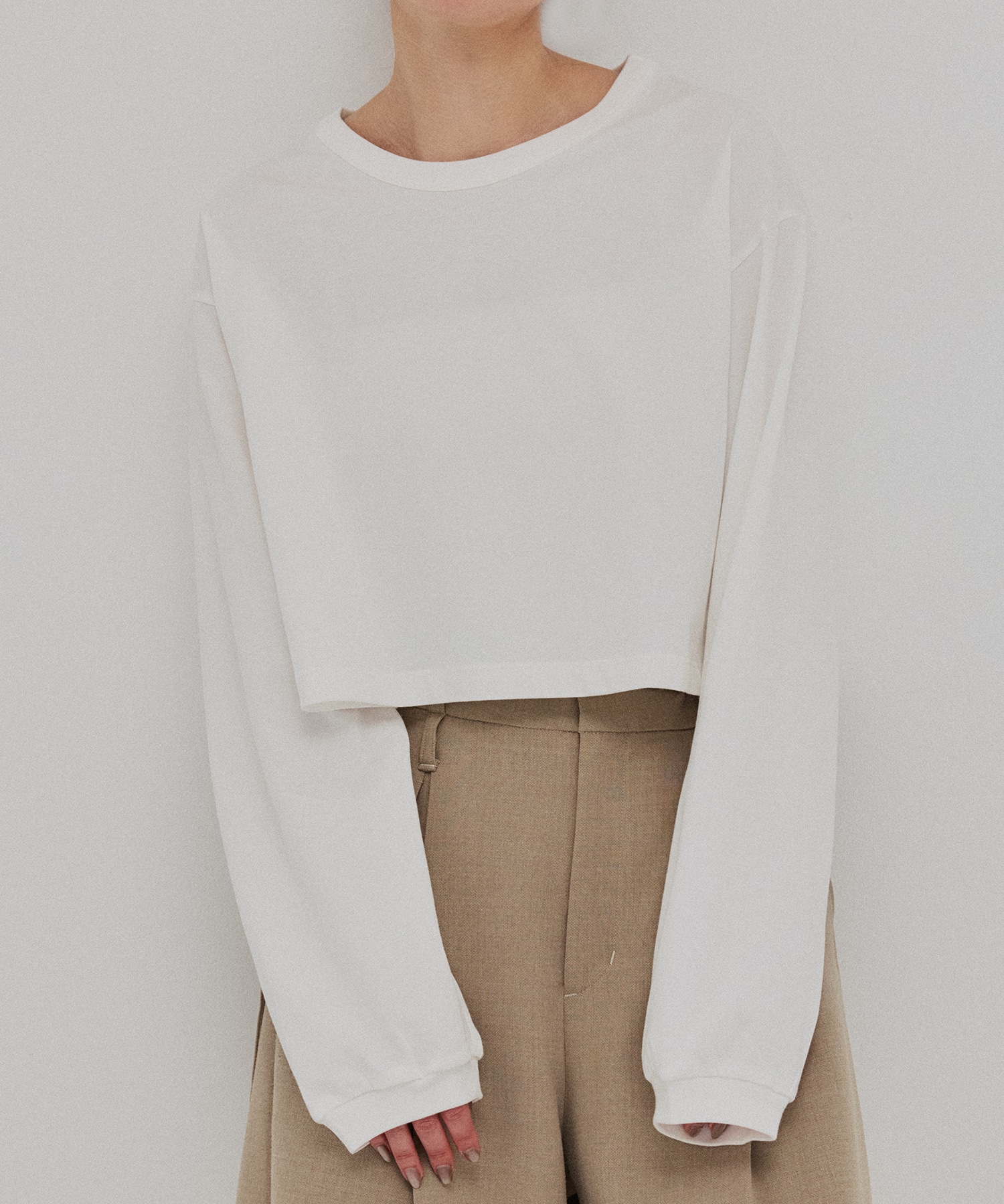 ボリュームスリーブロンTEE