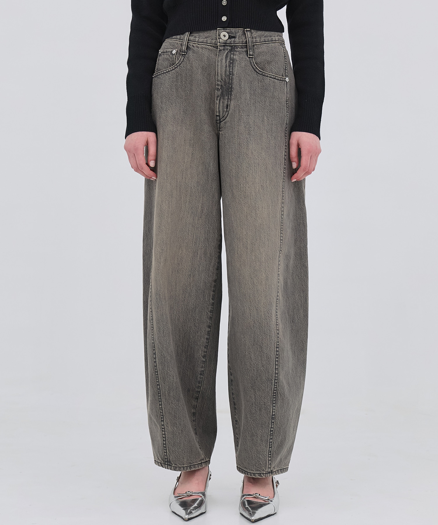 PUBLIC DENIM GRY CURVE