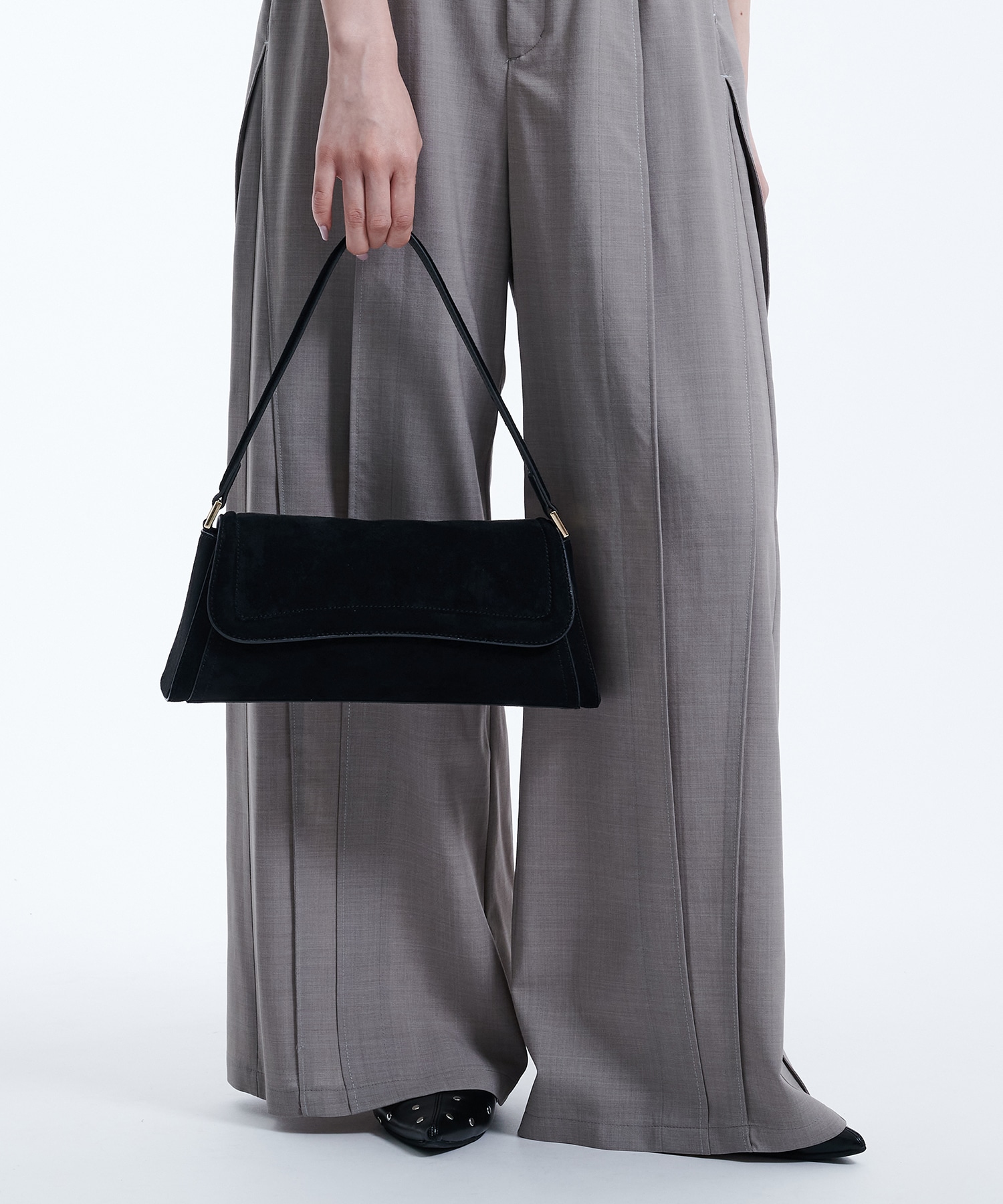 エコスウェードフラップBAG
