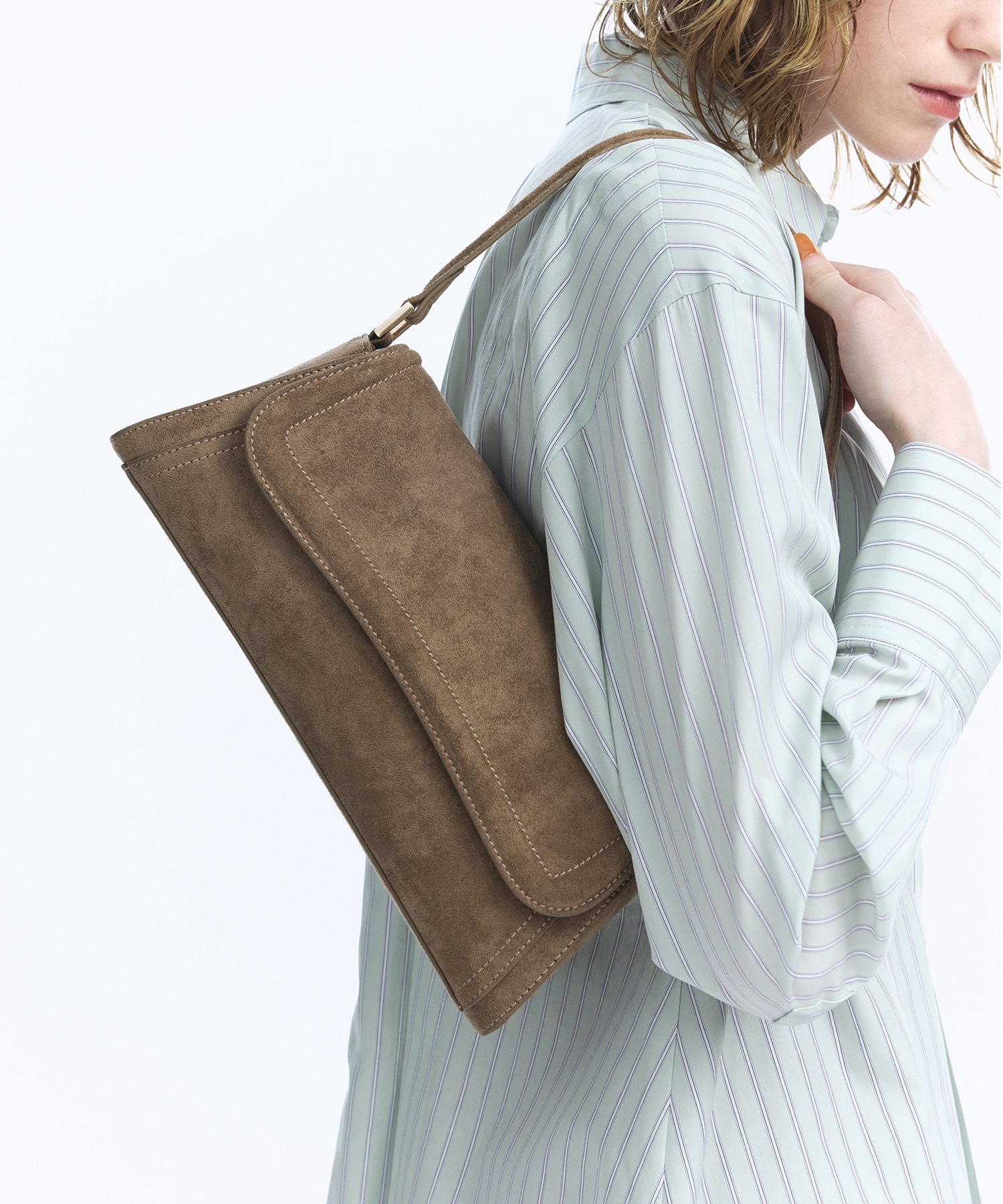 エコスウェードフラップBAG