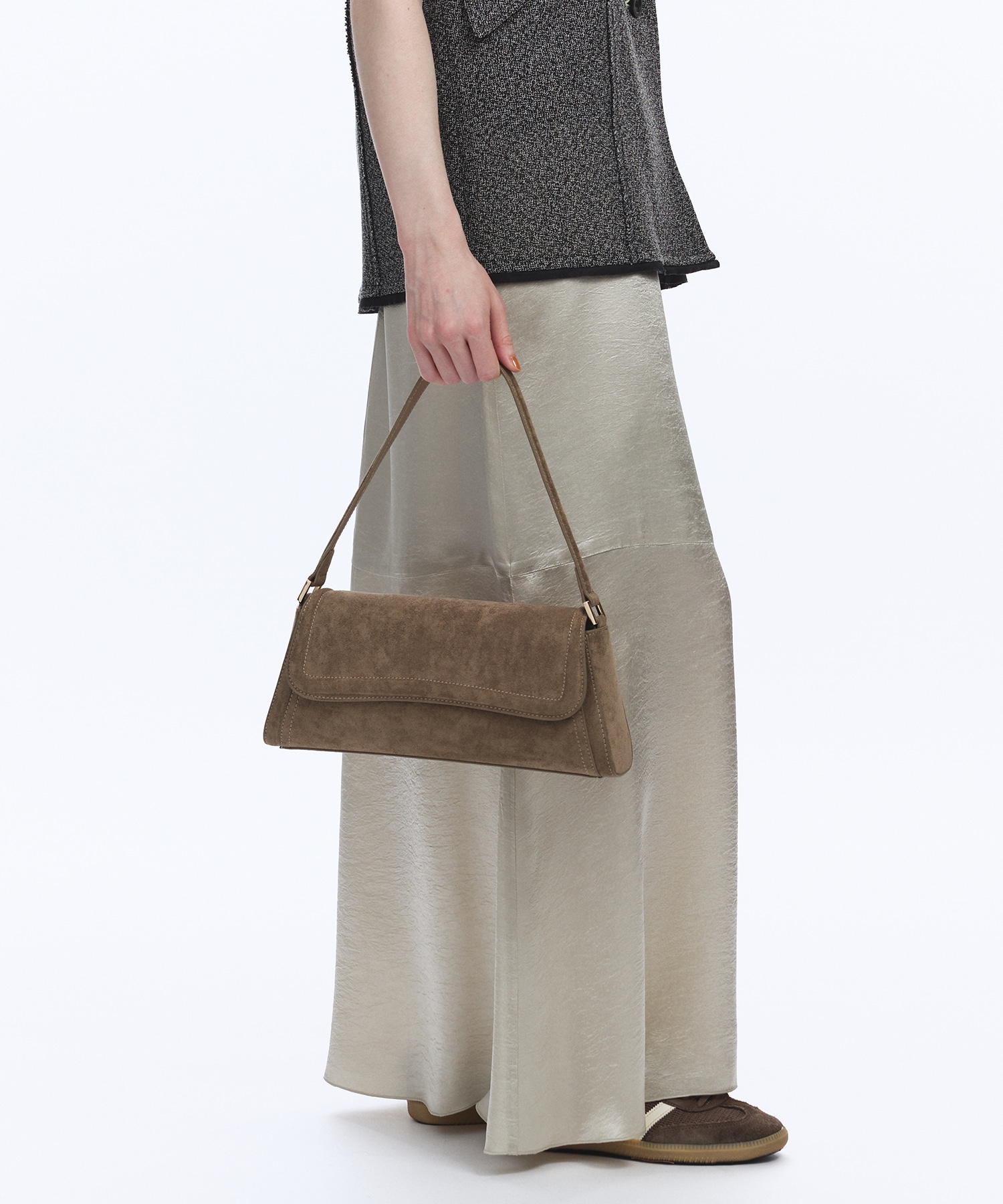 エコスウェードフラップBAG