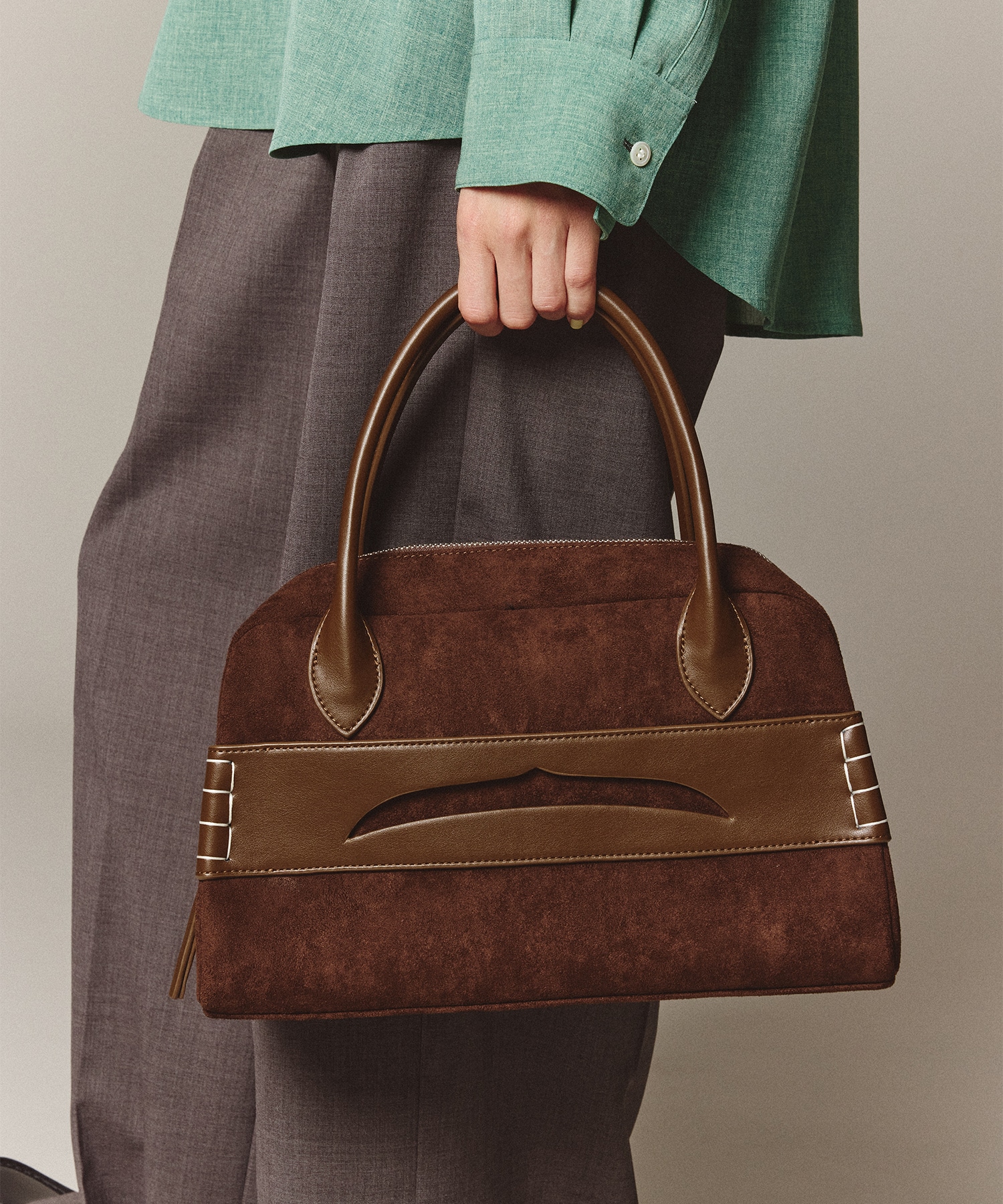 エコスウェードボストンBAG