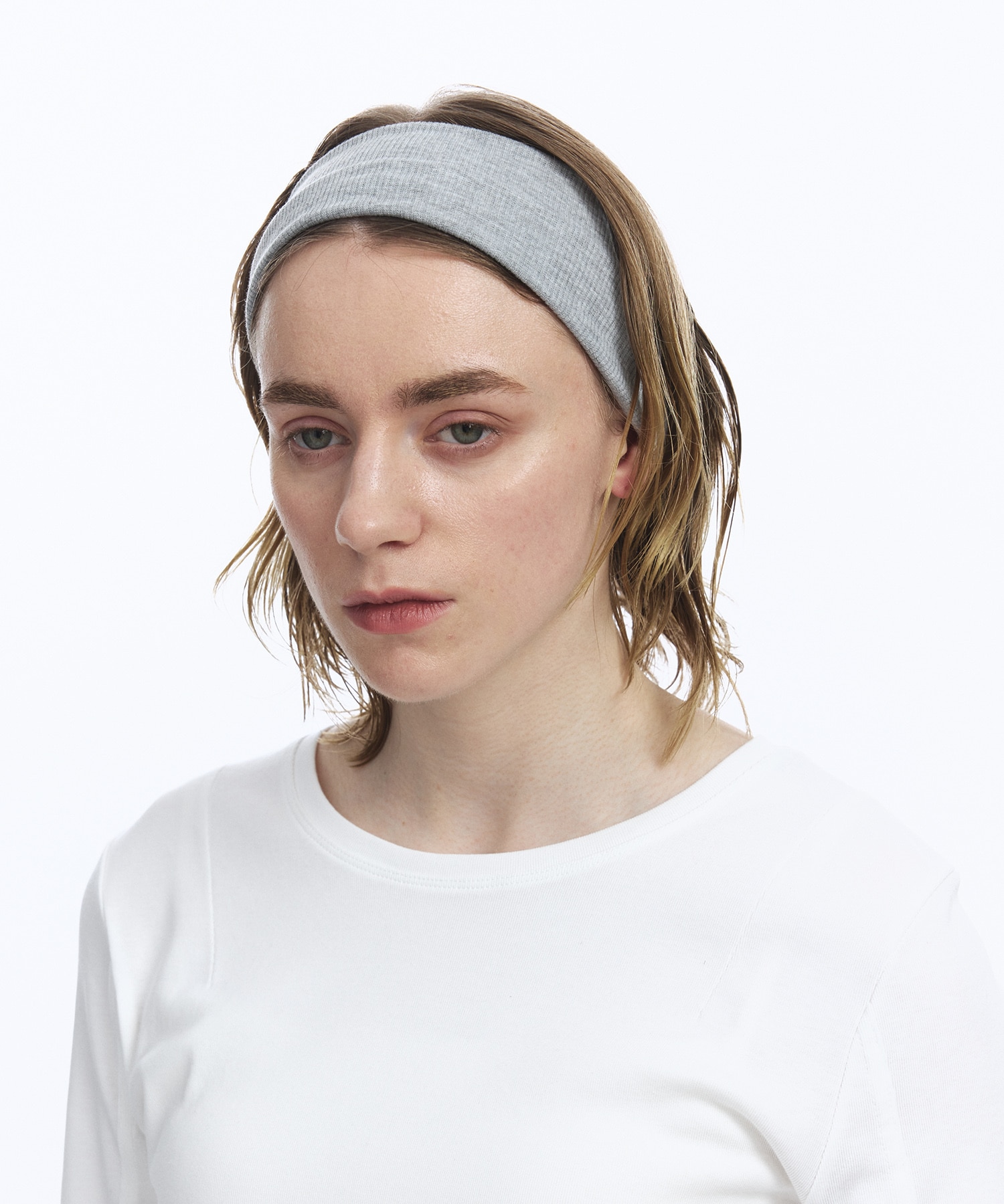 ニットヘアバンド