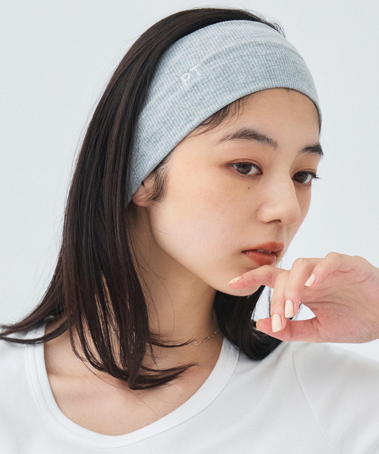 ニットヘアバンド