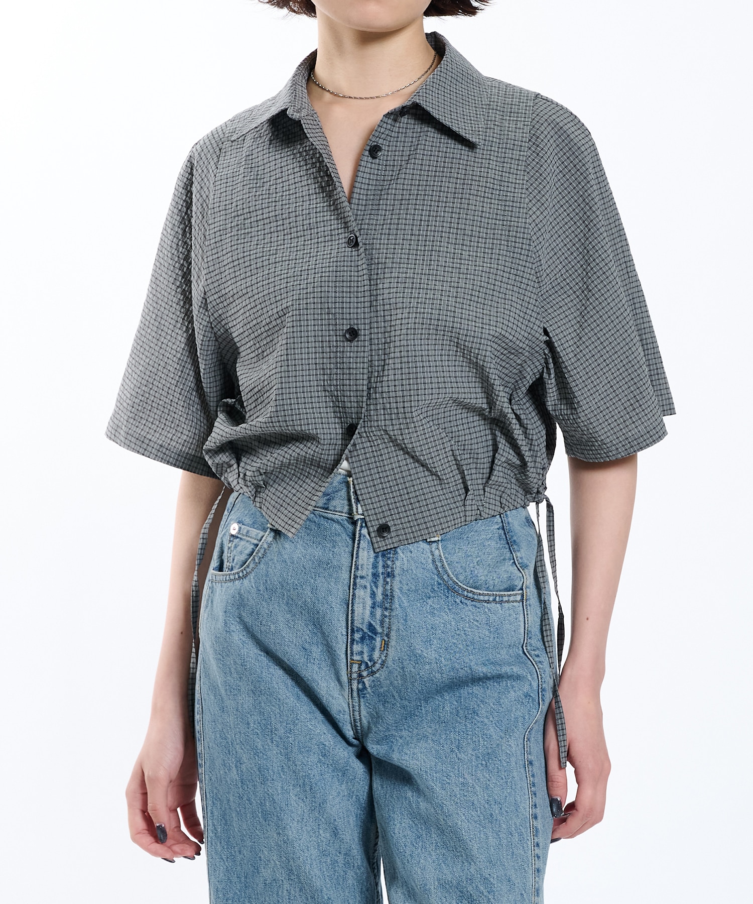 PUBLIC TOKYO 黒シャツ サイズ02 PUBLIC TOKYO 「PUBLIC TOKYO」 長袖シャツ 2 ブラック メンズ