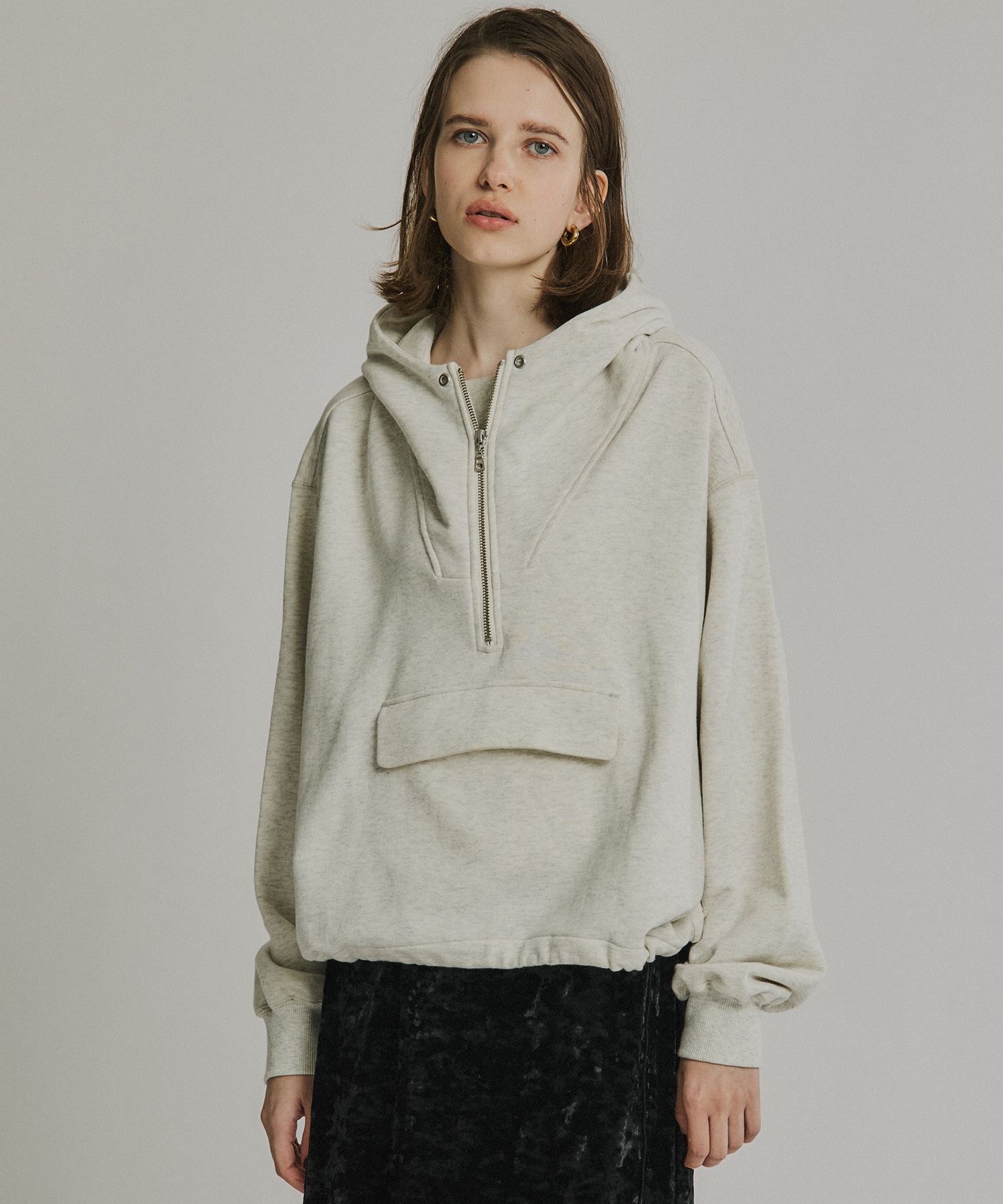 アノラックスウェットパーカー