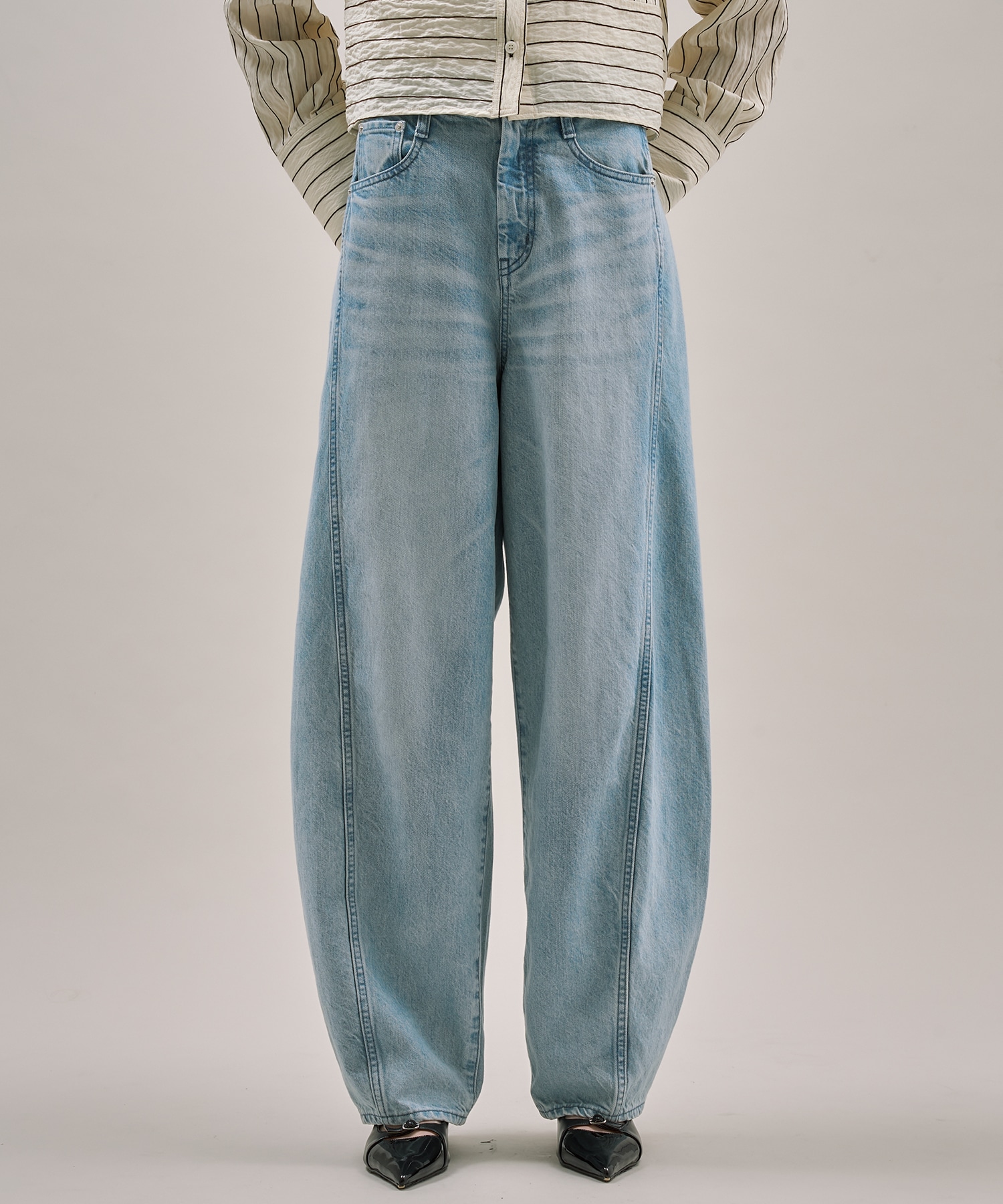PUBLIC DENIM BLUE CURVE