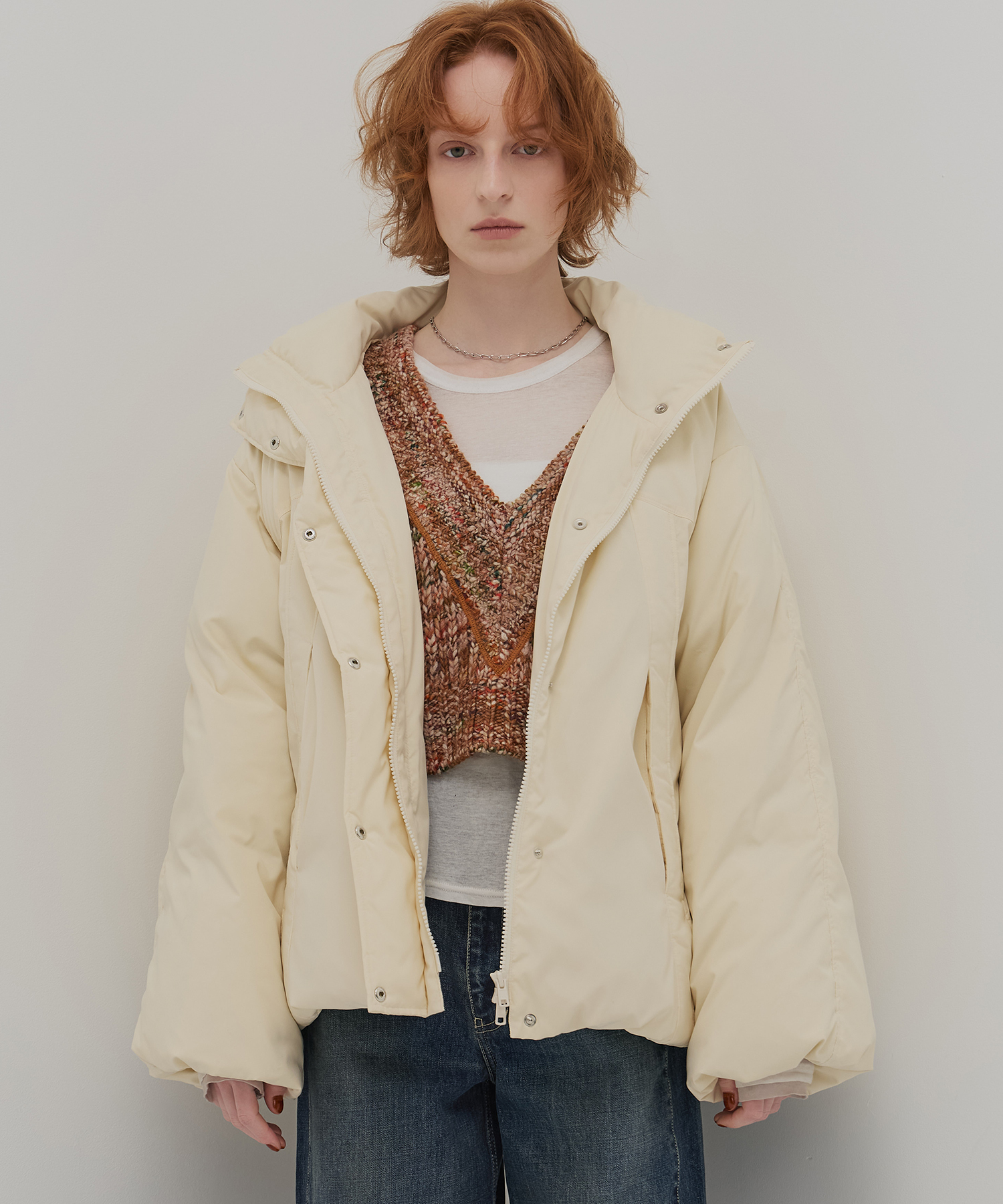 スタンドモンスターダウンコート