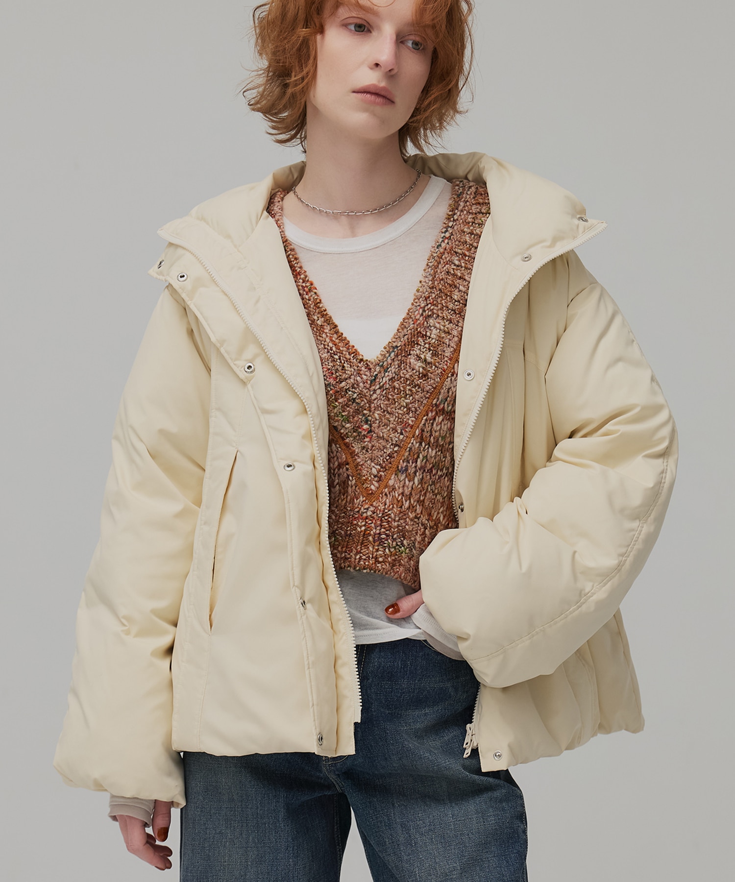 スタンドモンスターダウンコート