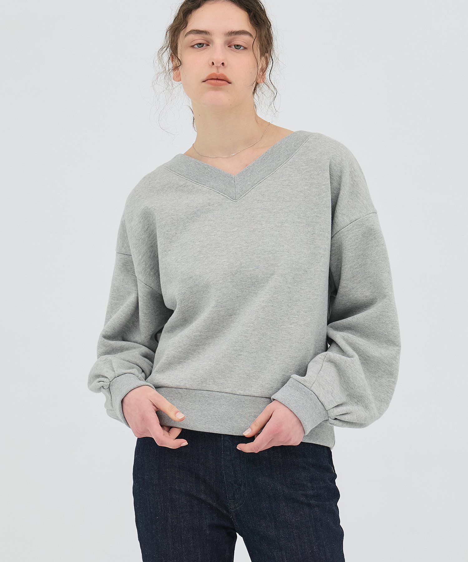 タックスリーブスウェットTOP