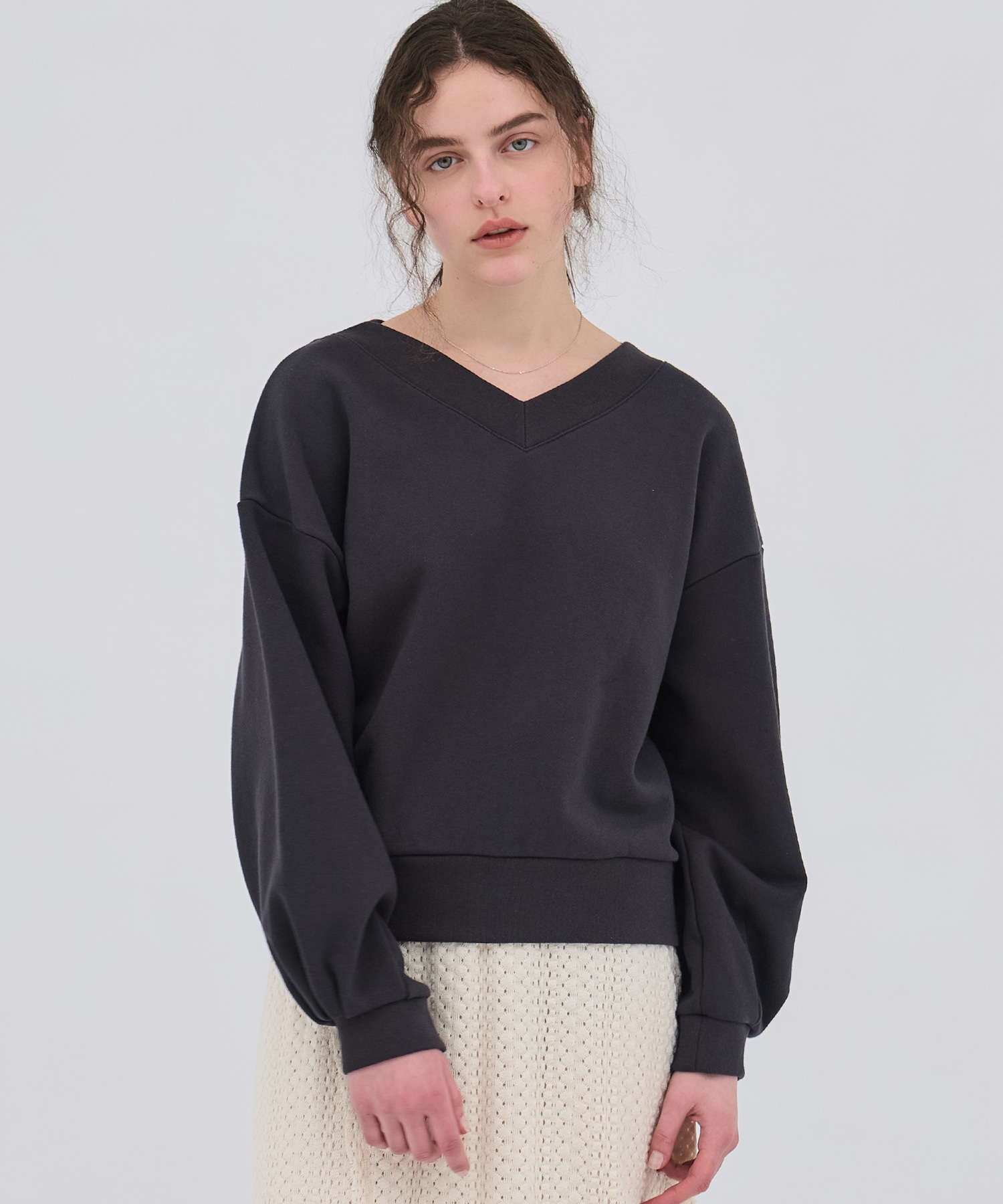 タックスリーブスウェットTOP