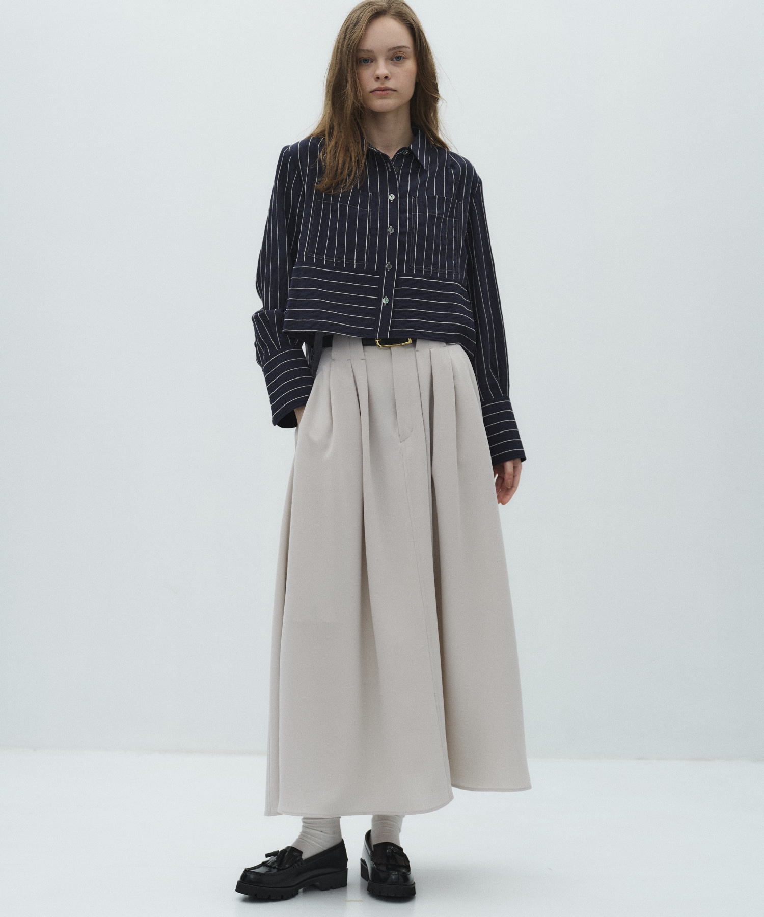 タックフレアスカート