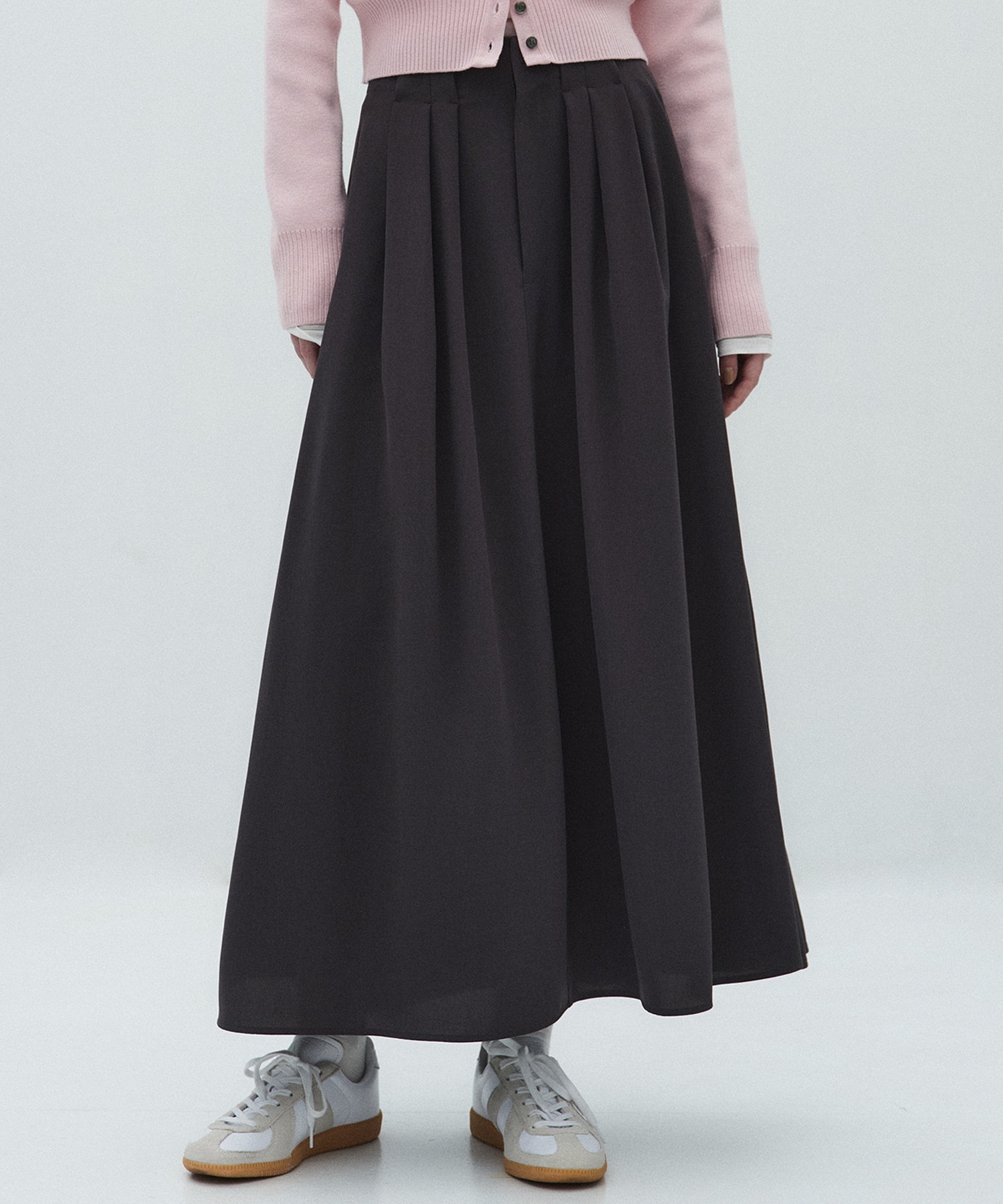 タックフレアスカート