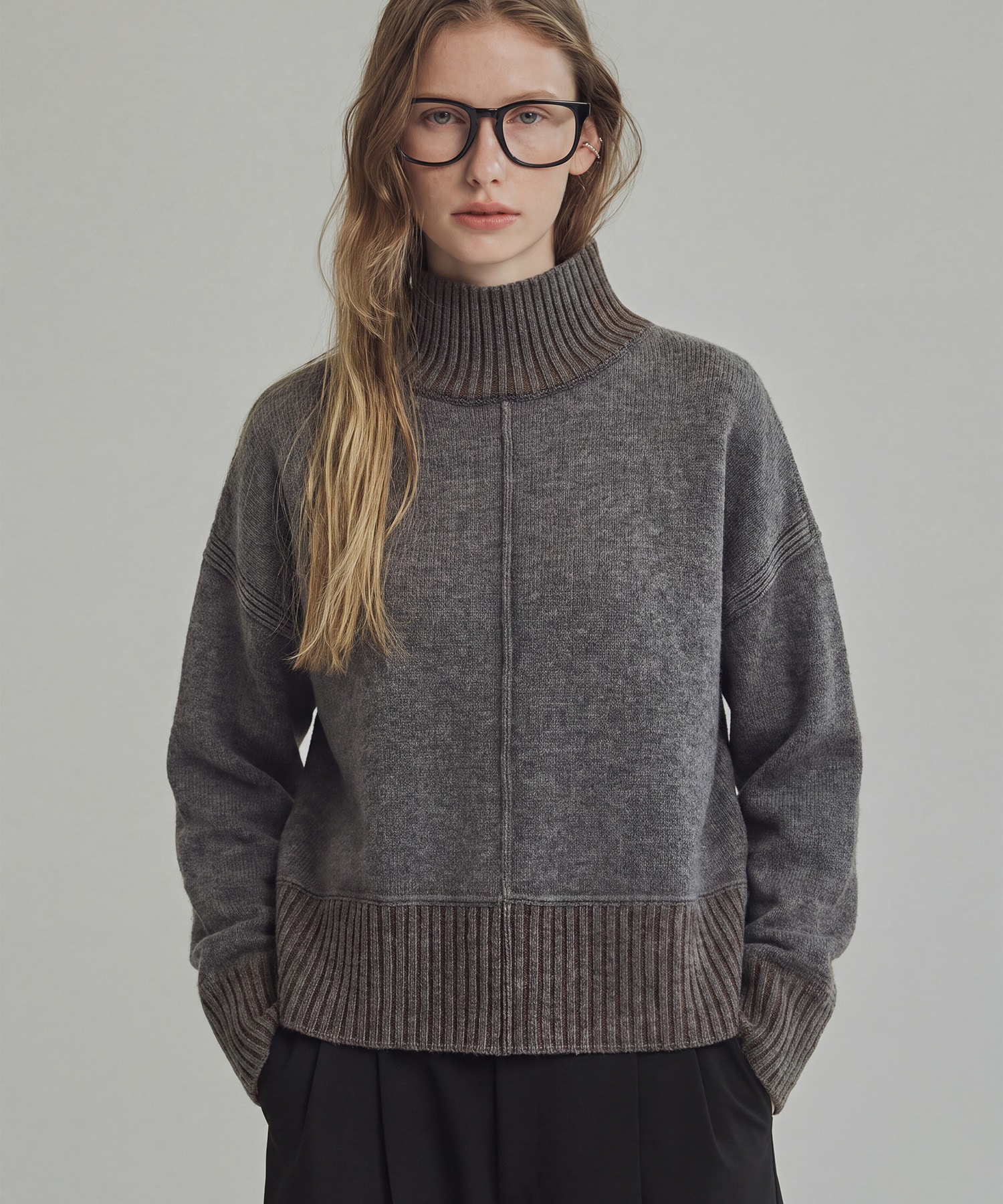【WEB先行発売】エアウールショートニット