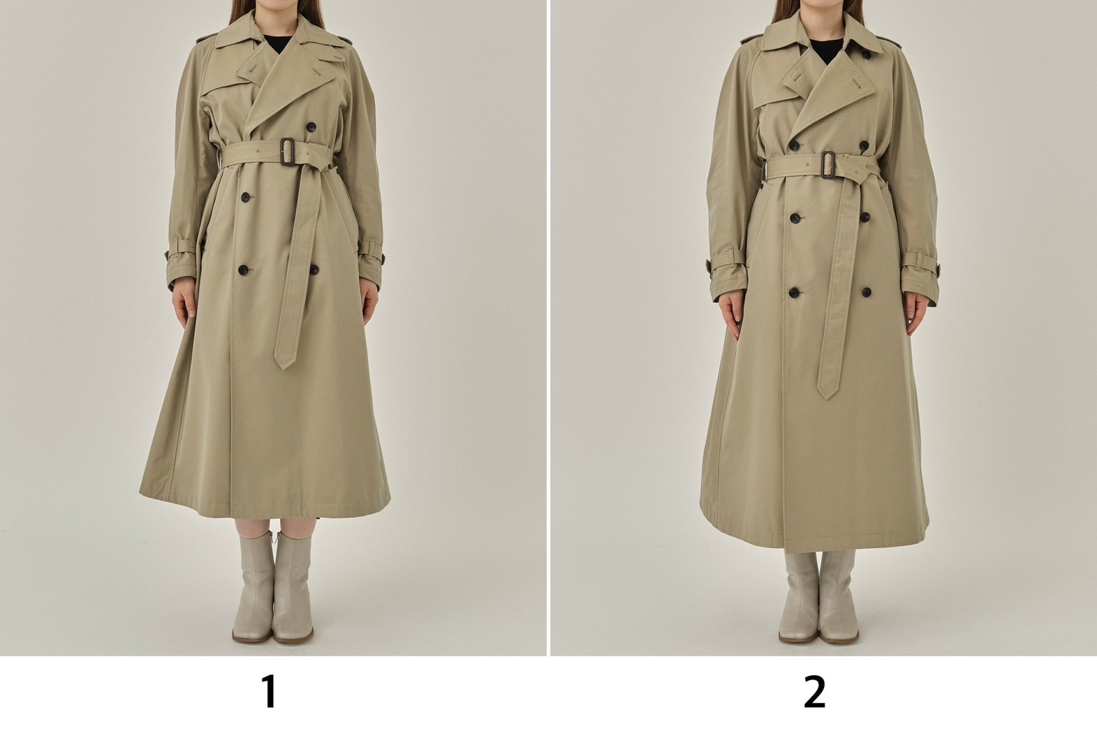 1 162554001 162554001206 BEIGE CLASS COAT HIGH TRENCH コート