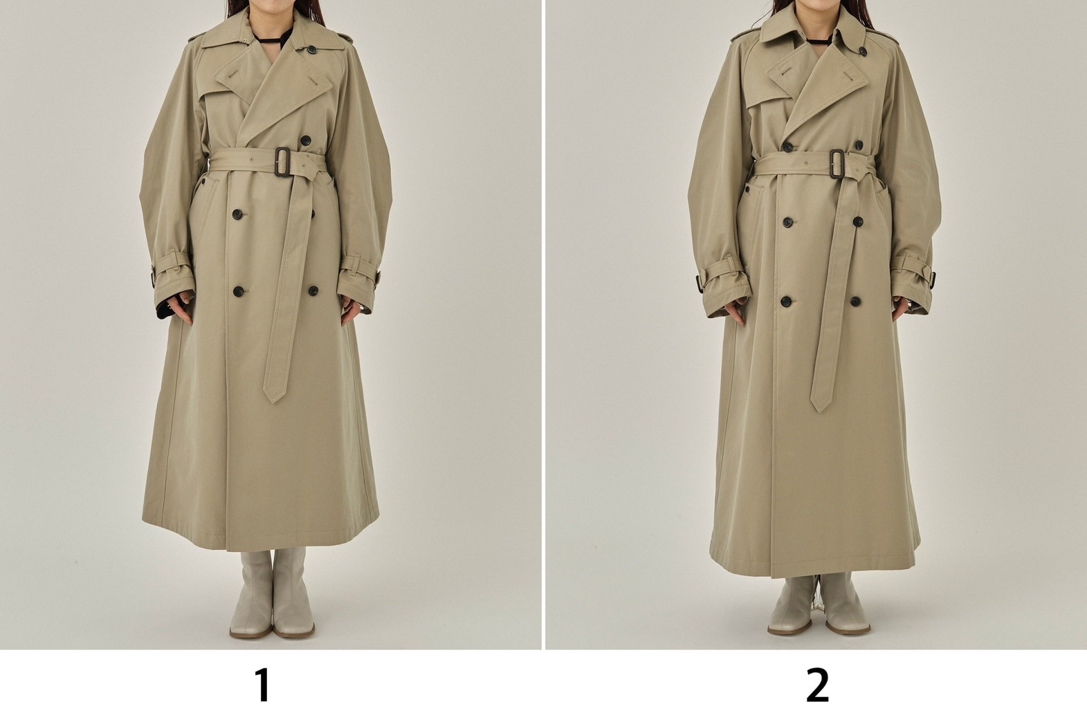 1 162554001 162554001206 BEIGE CLASS COAT HIGH TRENCH コート