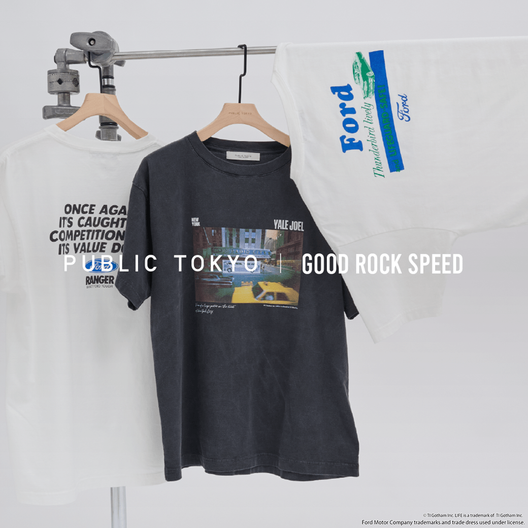 PUBLICTOKYO×GOOD ROCK SPEED×【FORD/LIFE　PICTURE COLLECTION】　先行予約受付中