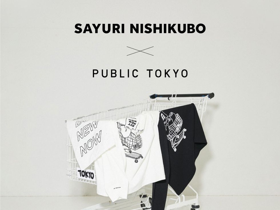 ニシクボサユリ×PUBLIC TOKYO