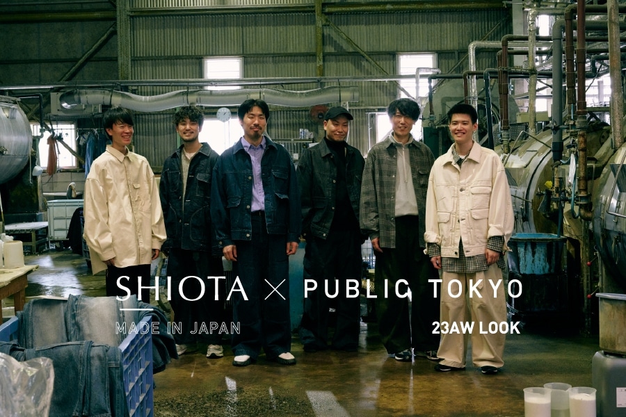 SHIOTA × PUBLIC TOKYO 23AW LOOK