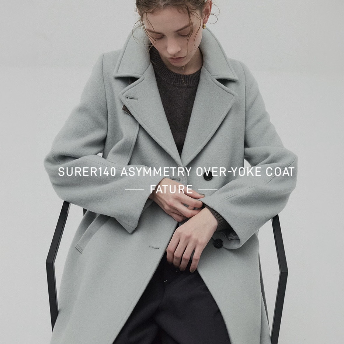 アシメオーバーヨークコート特集